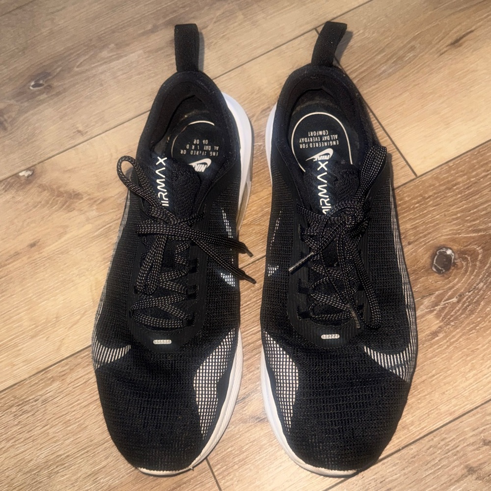 Nike Mens Air Max Fly Size 10 Black Running Walking Training Shoes Sneakers